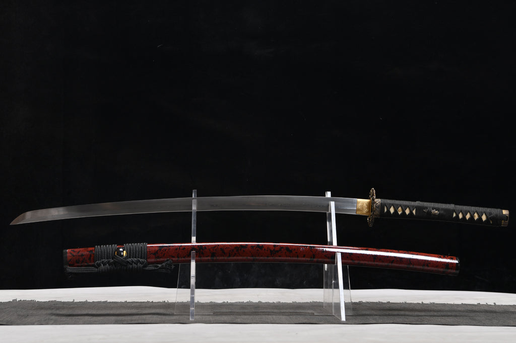 High-Performance Hundred-Tempered Steel Katana - Small Yunlong Uchika