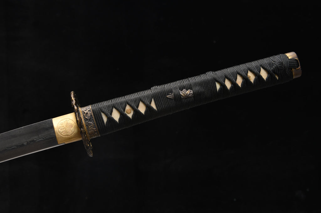 High-Performance Hundred-Tempered Steel Katana - Small Yunlong Uchika