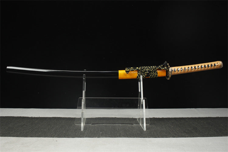 1020 Special long 26 inch new thong pattern grinding gray fighting sword samurai sword - Rui Long Fighting Sword