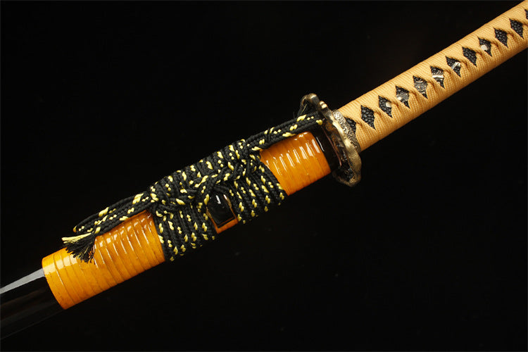 1020 Special long 26 inch new thong pattern grinding gray fighting sword samurai sword - Rui Long Fighting Sword