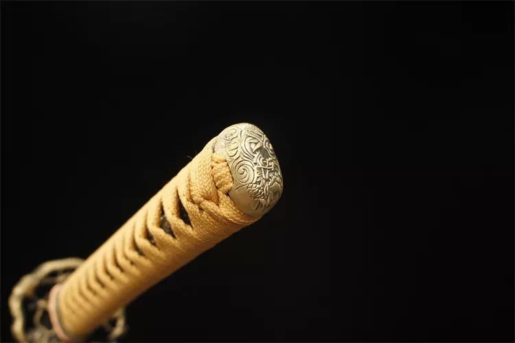 1020 Special long 26 inch new thong pattern grinding gray fighting sword samurai sword - Rui Long Fighting Sword