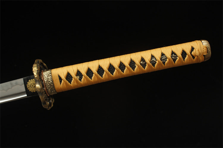 1020 Special long 26 inch new thong pattern grinding gray fighting sword samurai sword - Rui Long Fighting Sword