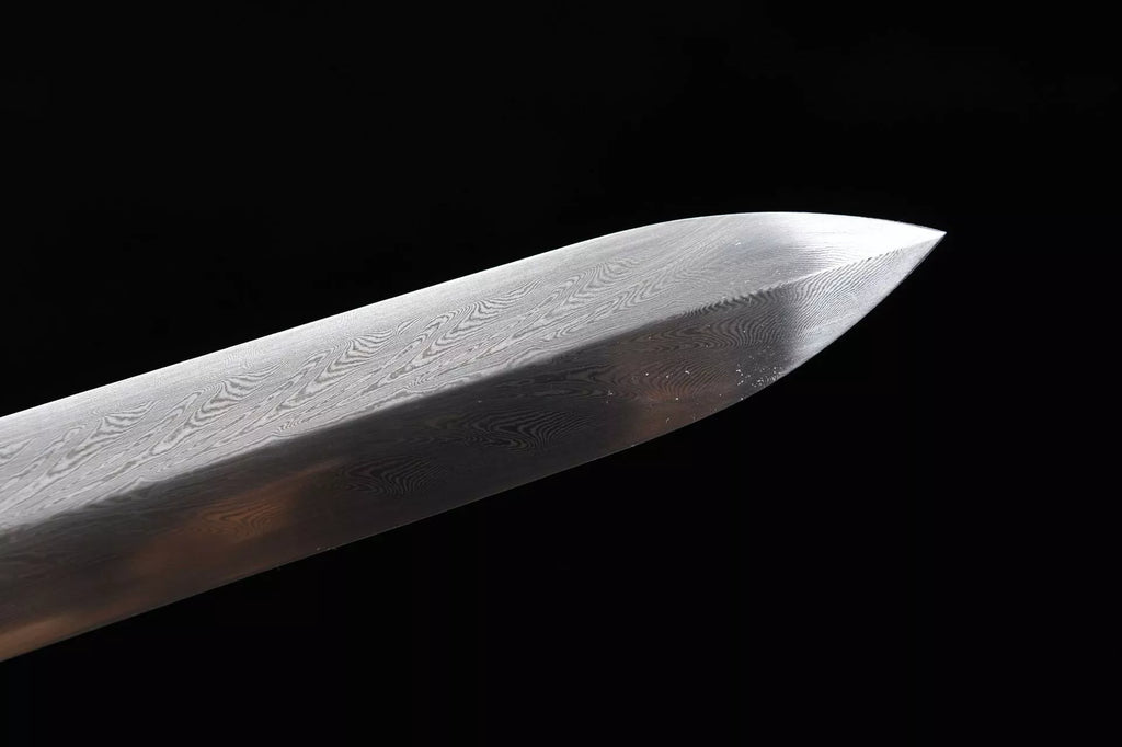 1360 New Handmade Long 28-inch Phoenix Feather Pattern Qing Sword - Junzi Sword