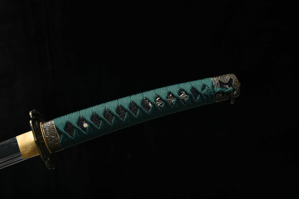 1060 New Handmade Long 26-inch T10 Burnt Edge Real Sword Hi-Oda Nobunaga