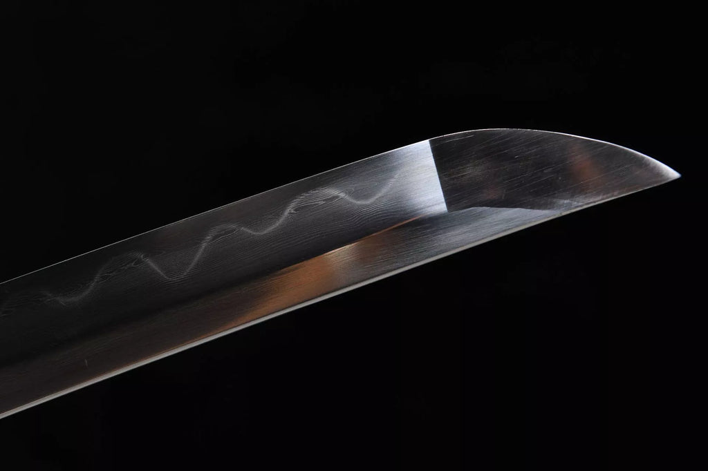 1260 New Handmade Long 26-inch Patterned Steel Burnished Blade Samurai Sword - Phoenix Dance Fighting Sword