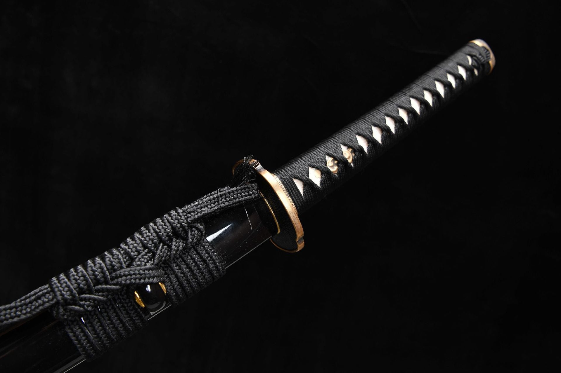 1200 New Handmade Long 26 T10 Burnt Edge Makeup Research Samurai Sword - Sharingan Fighting Sword