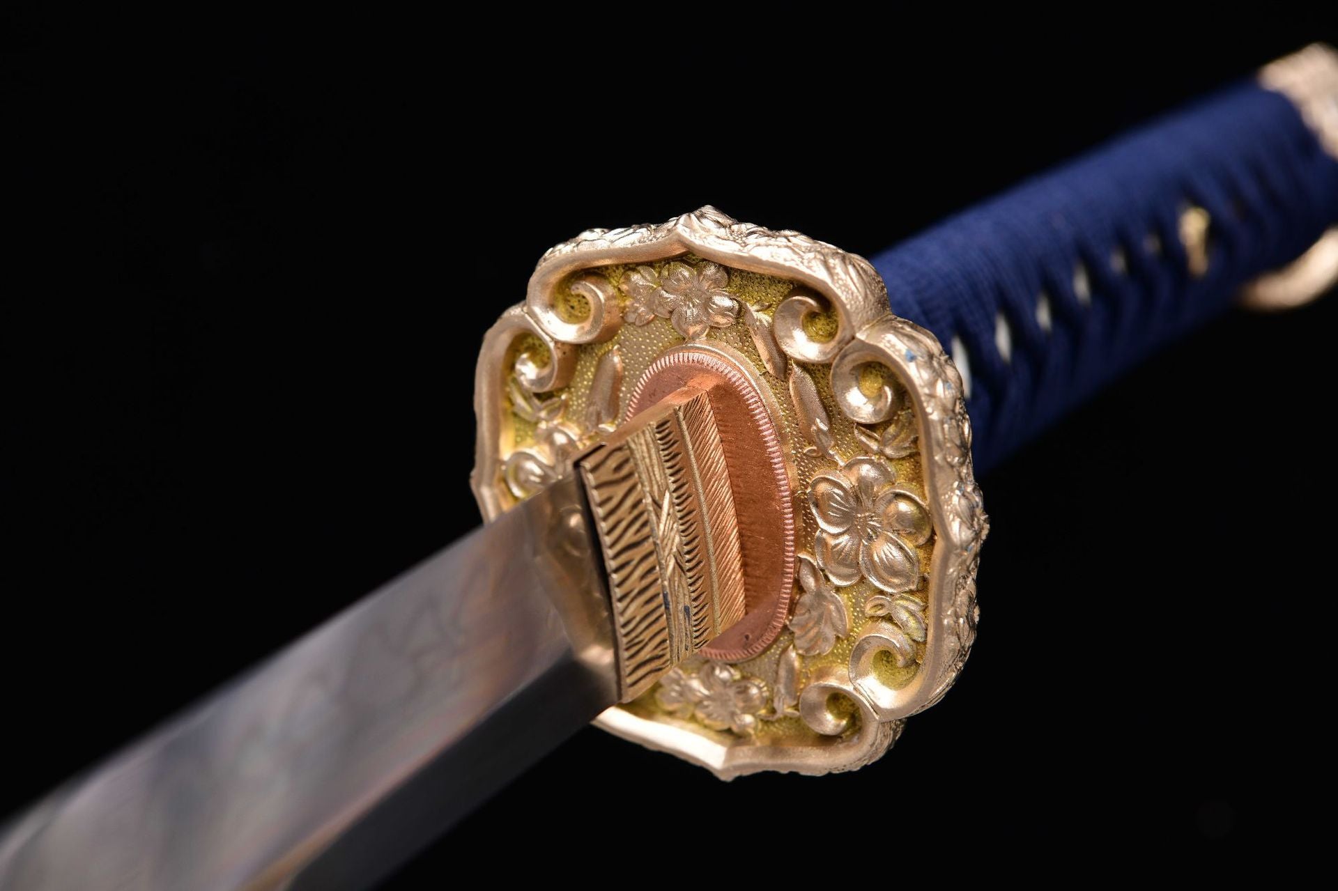 1160 New Specials Long 26 inch Pure Copper Mounted Samurai Sword Taijutsu--Oda Nobunaga Taijutsu