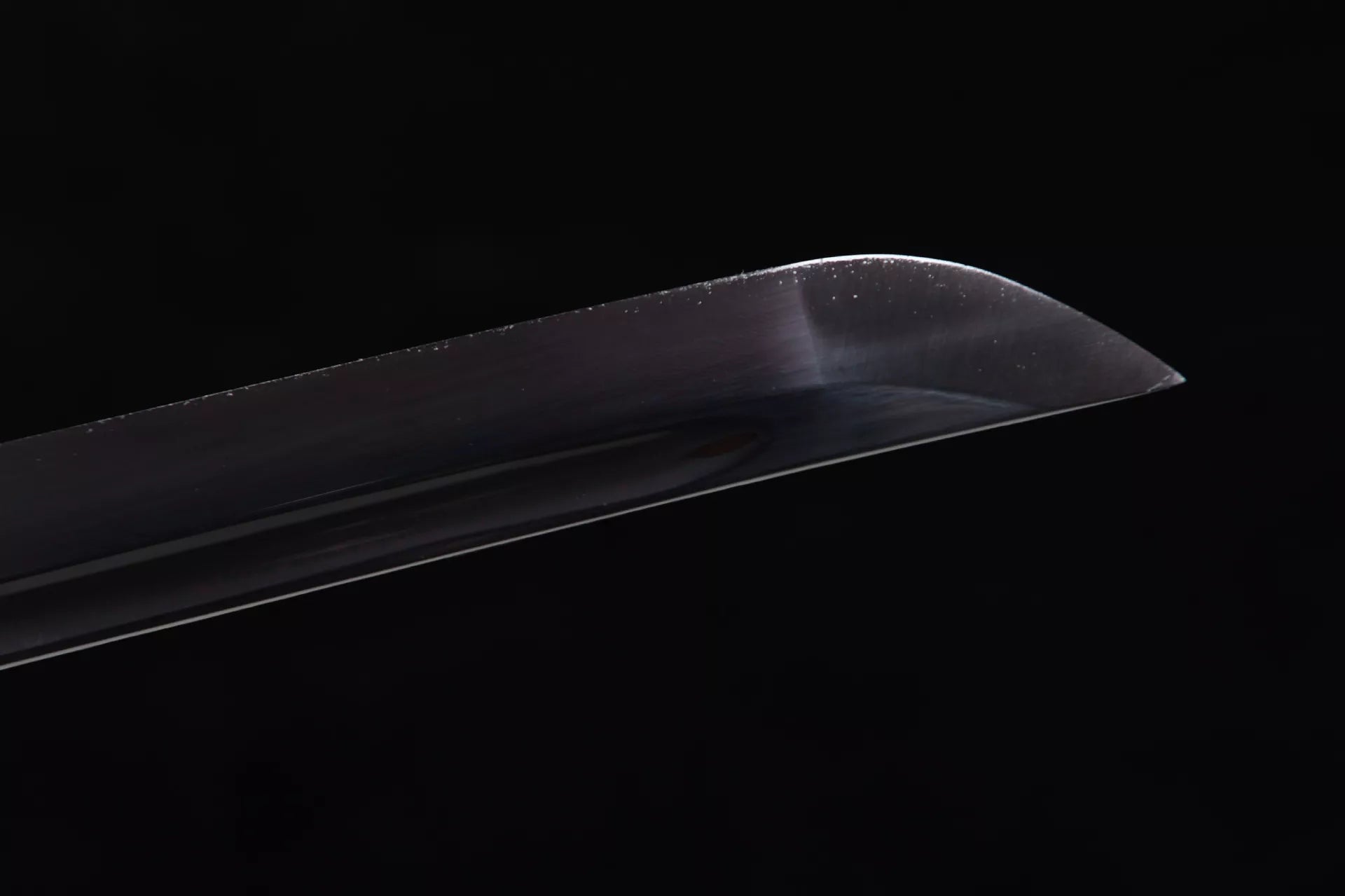 26-inch High-Manganese Steel Blackened Katana - Iruyun Ryu-tachi