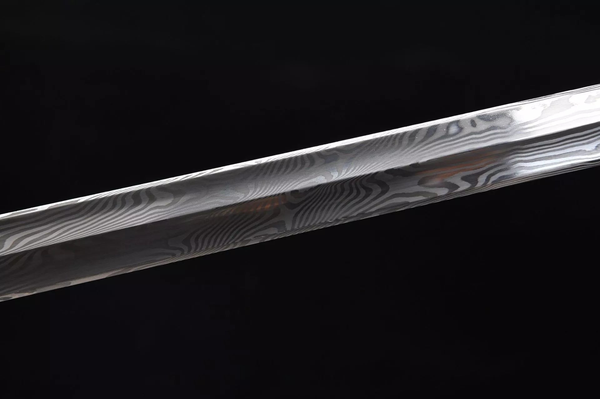 1100 New Handmade Long 28-inch Pure Copper Dama Flat Hilt Han Sword - Xiang Yu War Sword