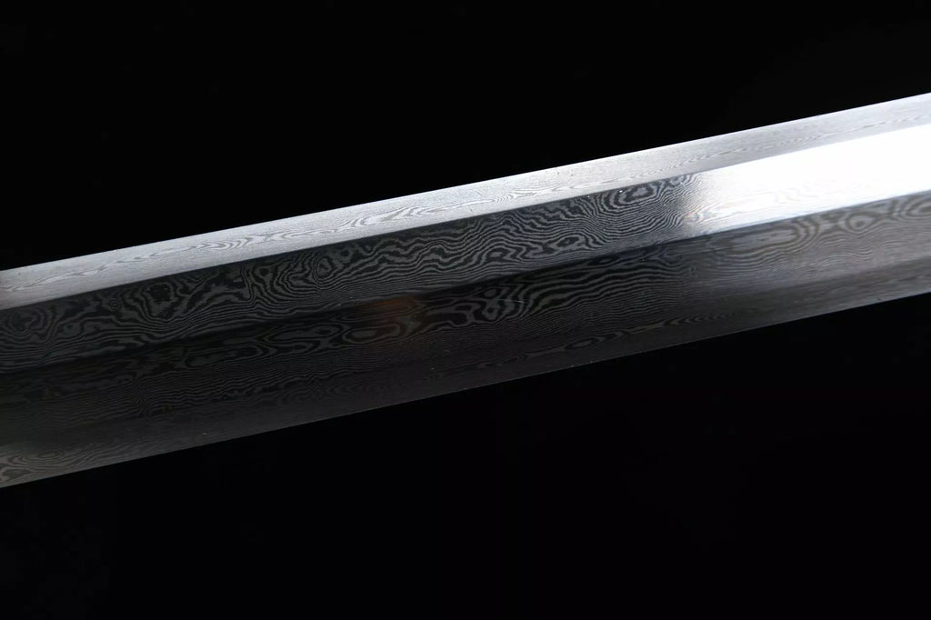 1100 New Handmade Medium 20 inch Patterned Steel Small Han Sword - Four Sacred Ancient Swords