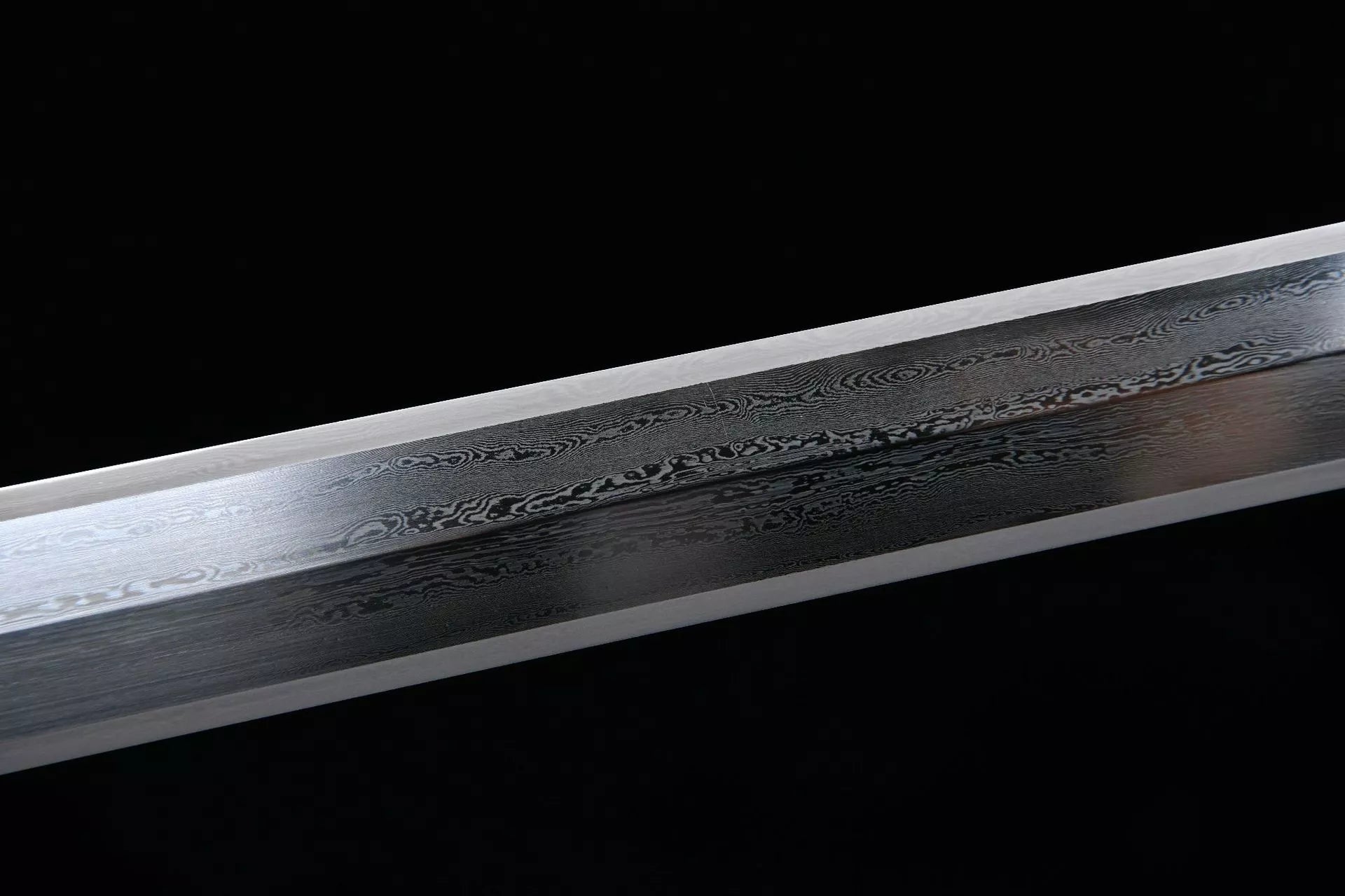 1500 New Handmade Long 26-inch Patterned Steel Chinese Ground Qing Sword - Imperial Dragon Sword