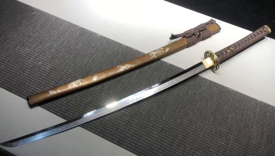 1560 New Special Long 26 Sheath Dragon Claw Pattern Samurai Sword - Mustang Fighting Sword