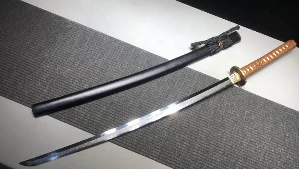 1300 Long 26 T10 Steel Burnished Blade Fighting Research Samurai Sword - Ninja