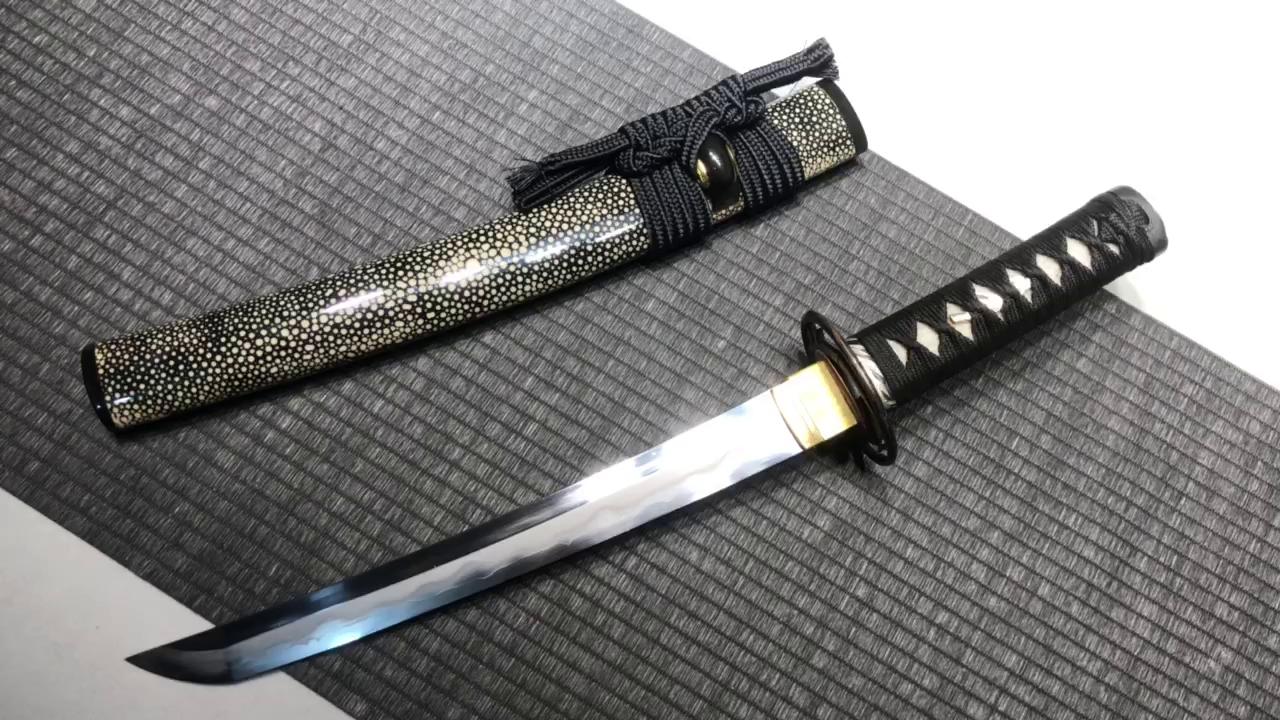 2260 Short 12" Triple Hap Samurai Sword Short Sword ----- Cut Shadow
