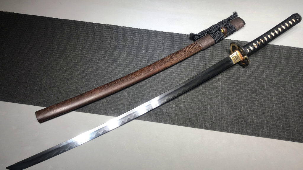 1200 New Handmade Long 26 Hundred Refined Steel Burnished Blade Samurai Sword - Python Fighting Sword