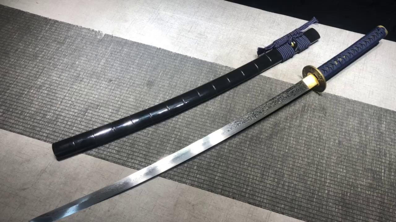 740 Long 26 New Patterned Steel Fighting Sword Samurai Sword - Flying Crane