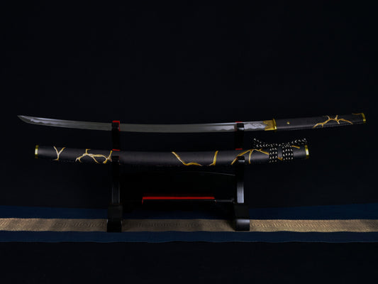 Ghost of Yōtei—Night gilding (Carbon Steel Version)