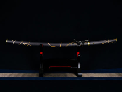 Ghost of Yōtei—Night gilding (Carbon Steel Version)